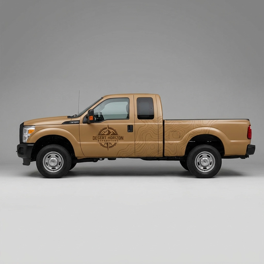 2016 Ford F-250 Super Duty Lariat wrap concept