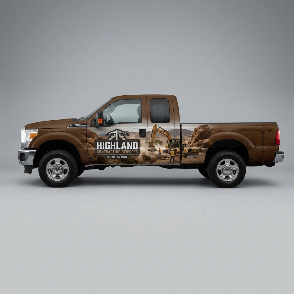 2016 Ford F-250 Super Duty Lariat wrap concept