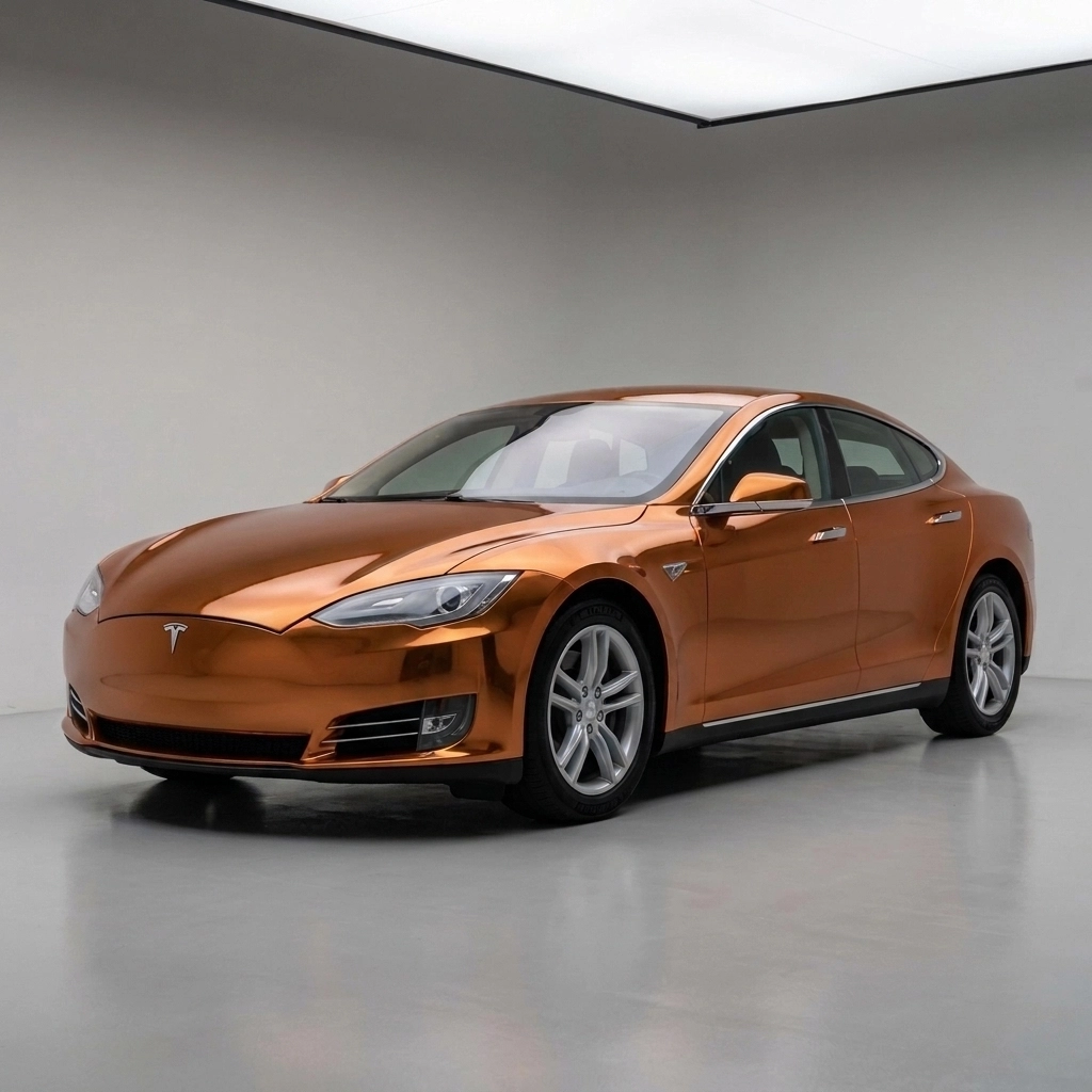 2013 Tesla S wrap concept