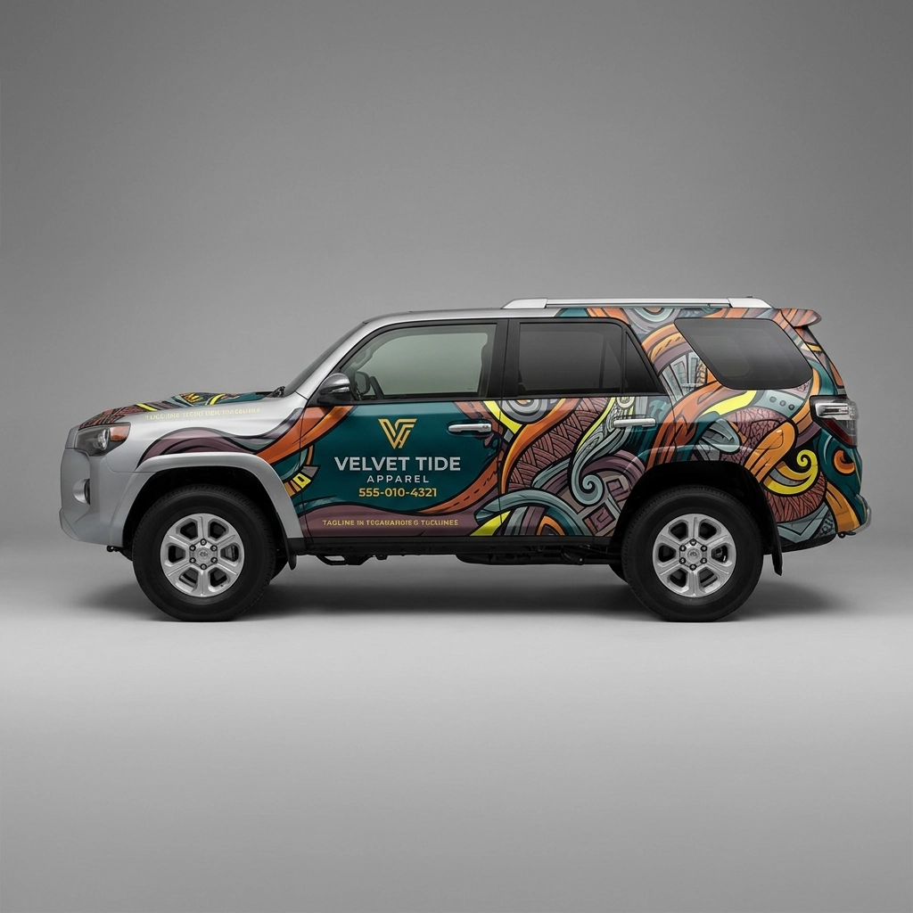 2021 Toyota 4Runner SR5 Premium wrap concept