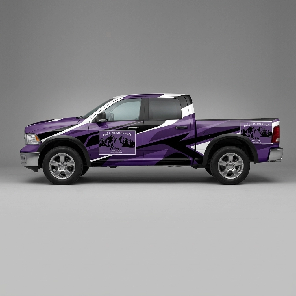 2017 Ram 1500 Big Horn wrap concept