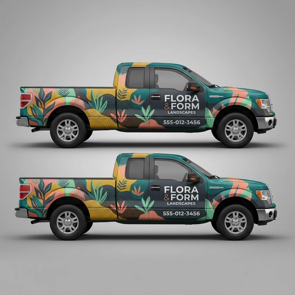 2009 Ford F-150 Lariat wrap concept