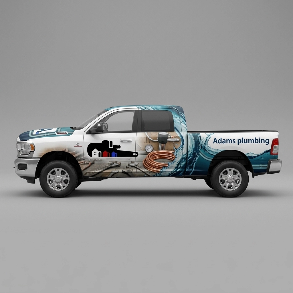 2019 Ram 2500 Big Horn wrap concept