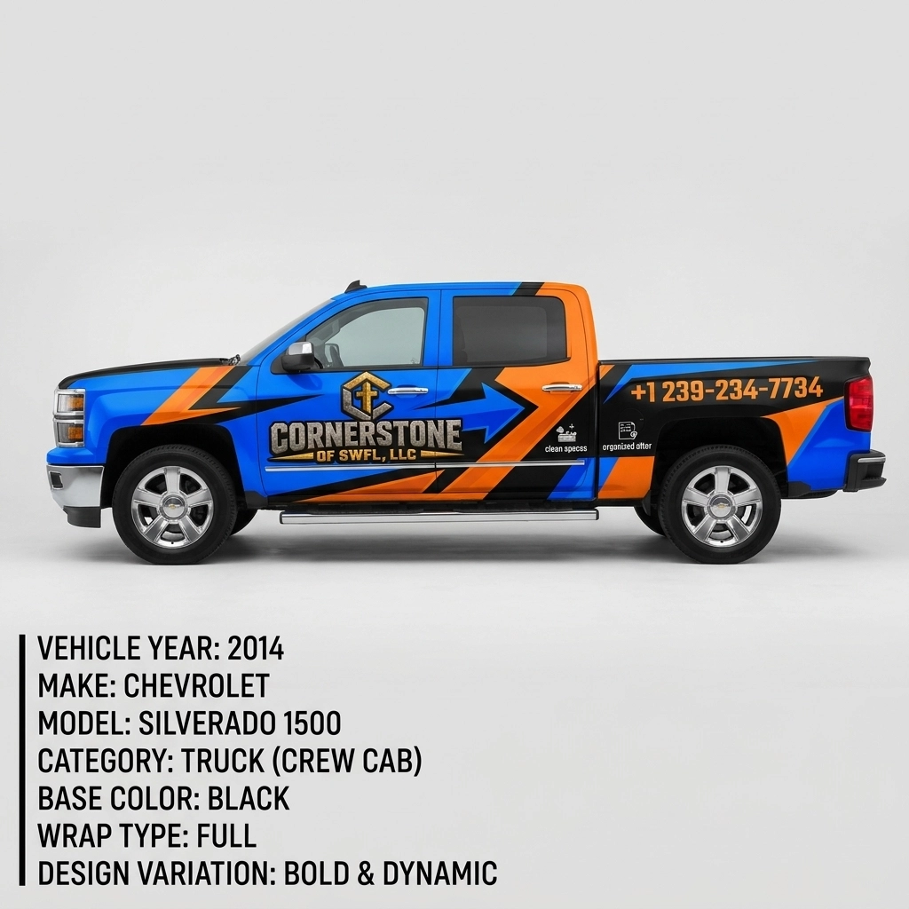 2014 Chevrolet Silverado 1500 LTZ wrap concept