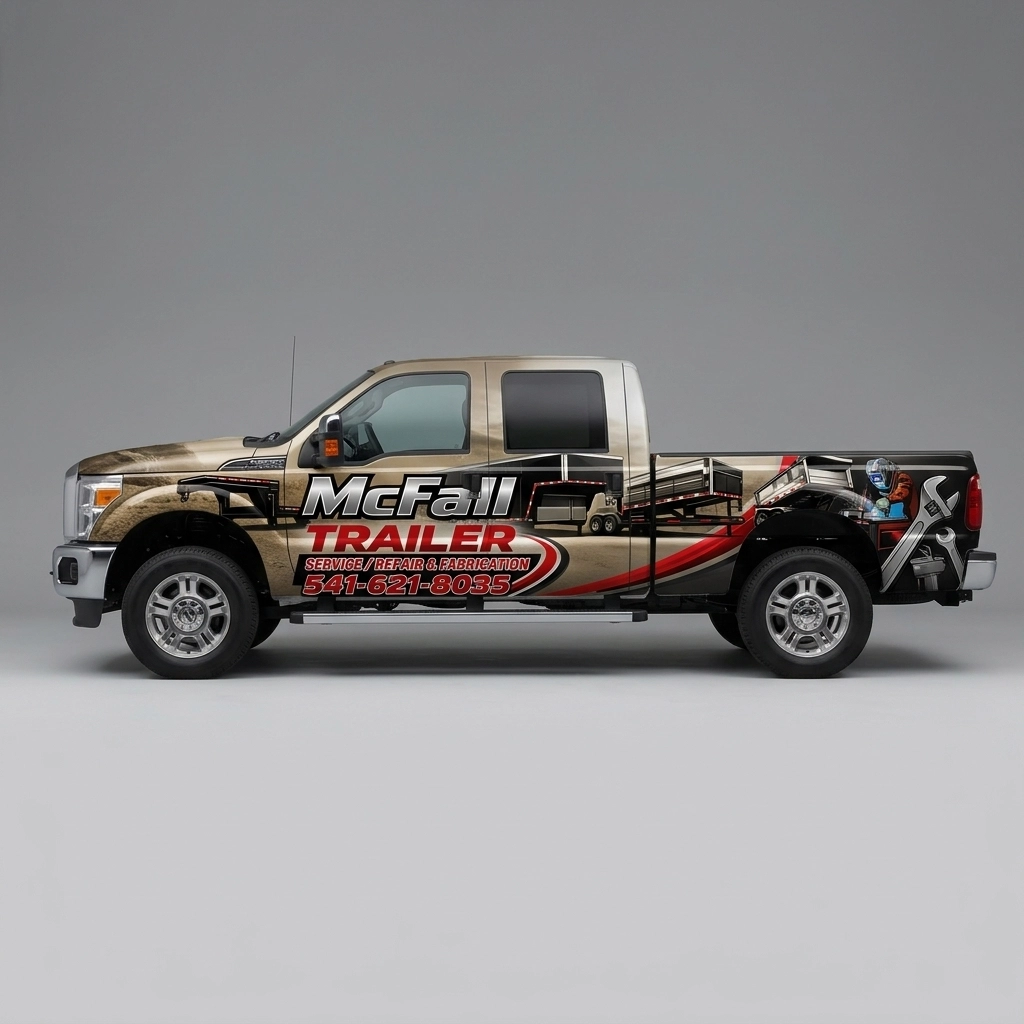 2012 Ford F-250 Super Duty Lariat wrap concept