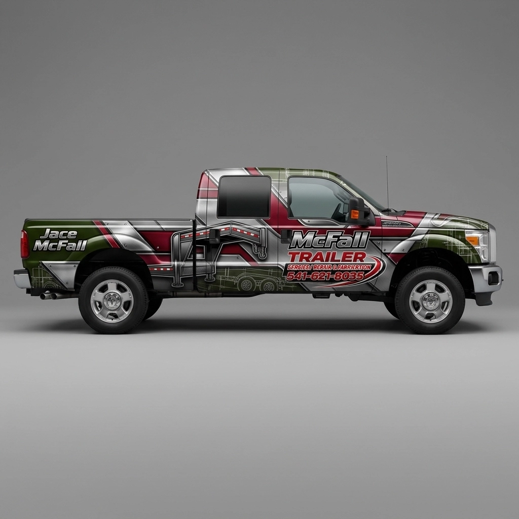 2012 Ford F-250 Super Duty Lariat wrap concept