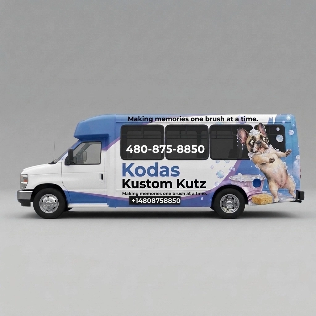 Shuttle Bus wrap concept