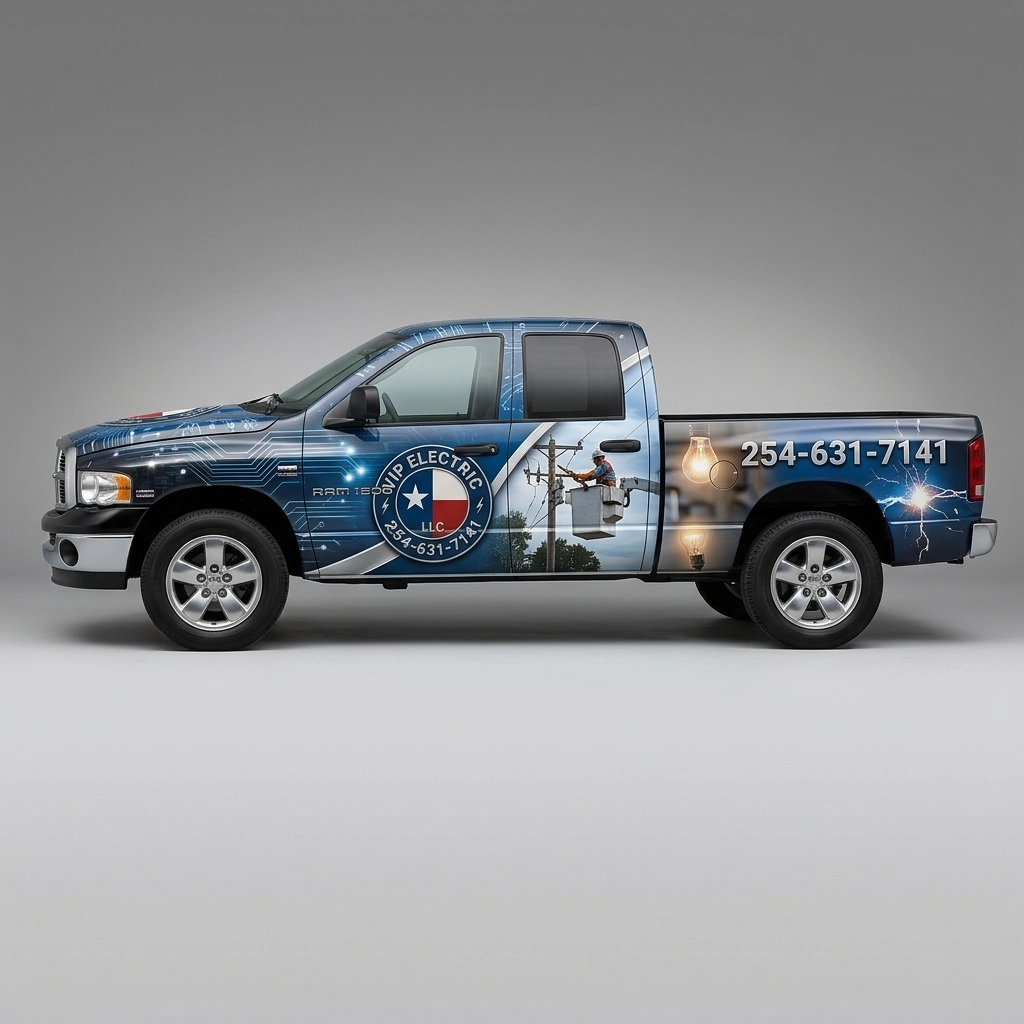 2008 Dodge Ram 1500 SLT wrap concept