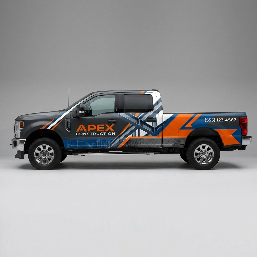 2022 Ford F-250 Super Duty XLT wrap concept