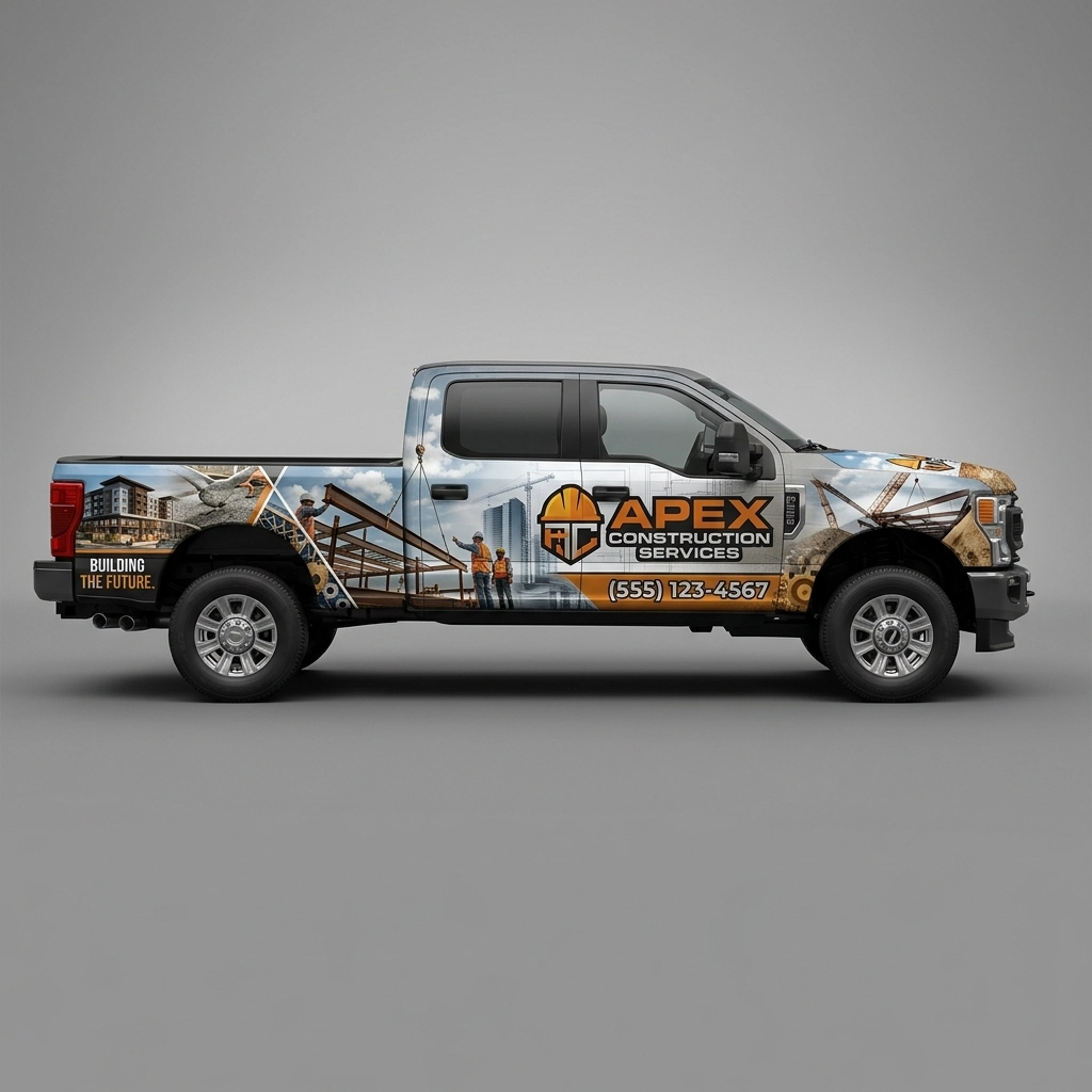 2022 Ford F-250 Super Duty XLT wrap concept