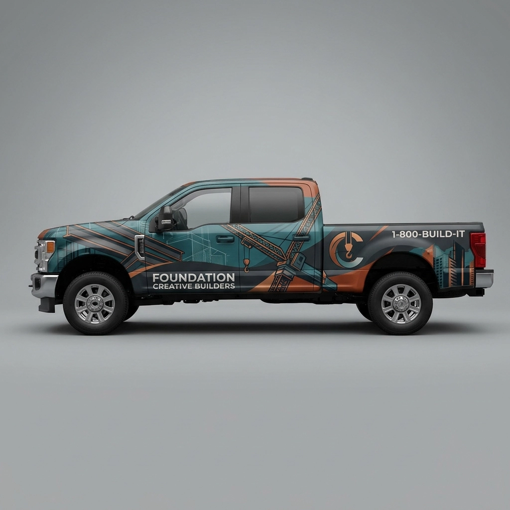 2022 Ford F-250 Super Duty XLT wrap concept