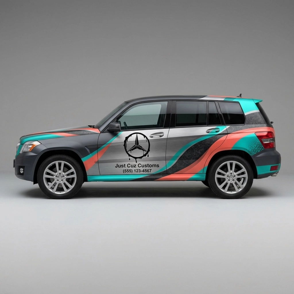 2012 Mercedes-Benz GLK350 4Matic wrap concept