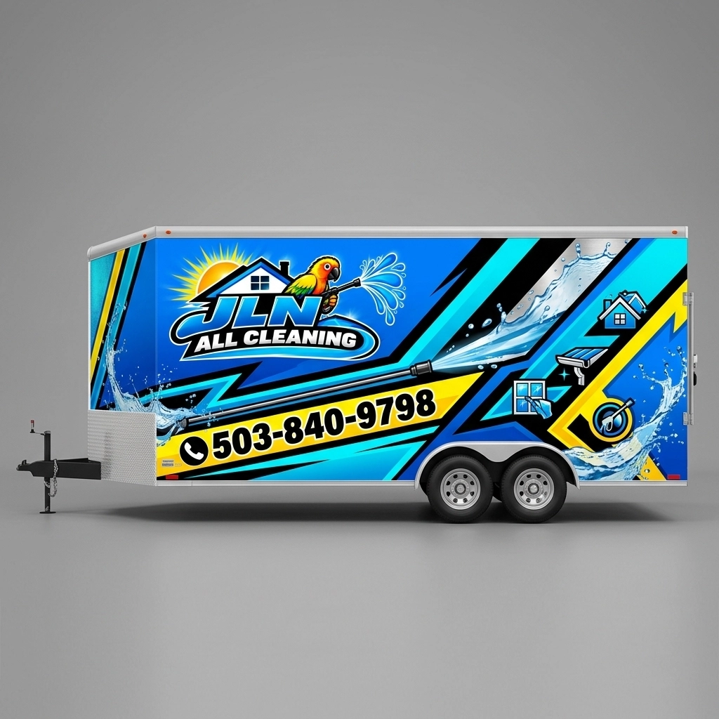 V-Nose Trailer wrap concept
