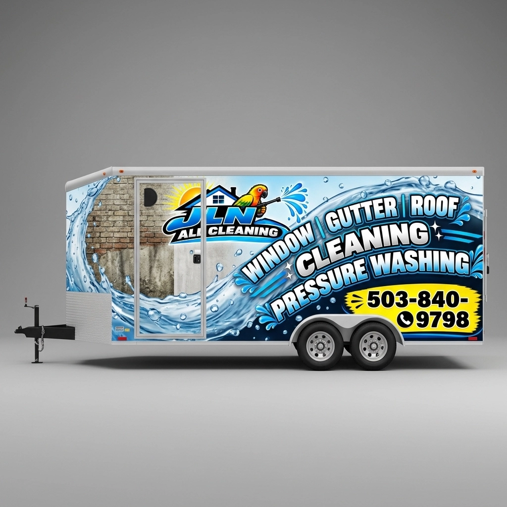 V-Nose Trailer wrap concept