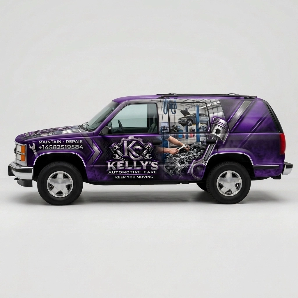 1998 GMC Yukon SLE wrap concept
