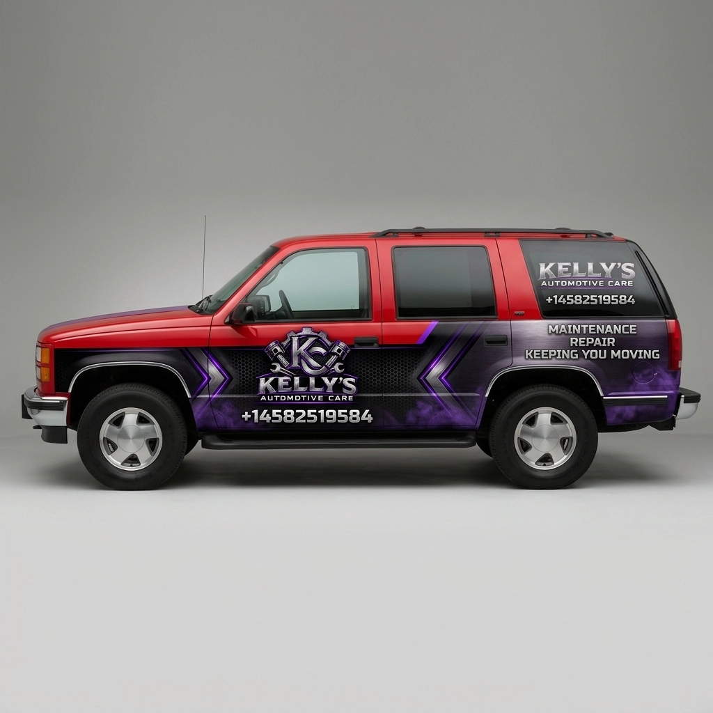 1998 GMC Yukon SLE wrap concept