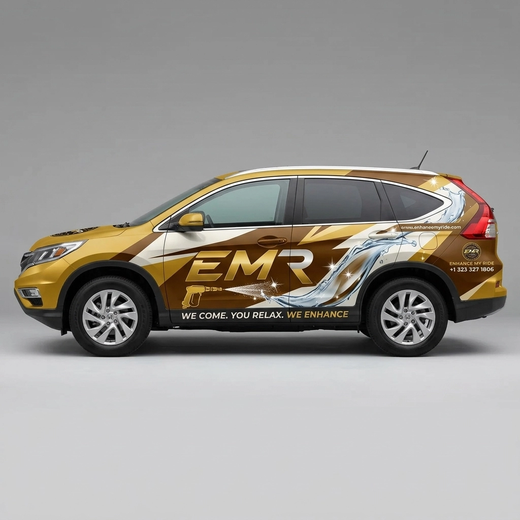 2015 Honda CR-V LX wrap concept