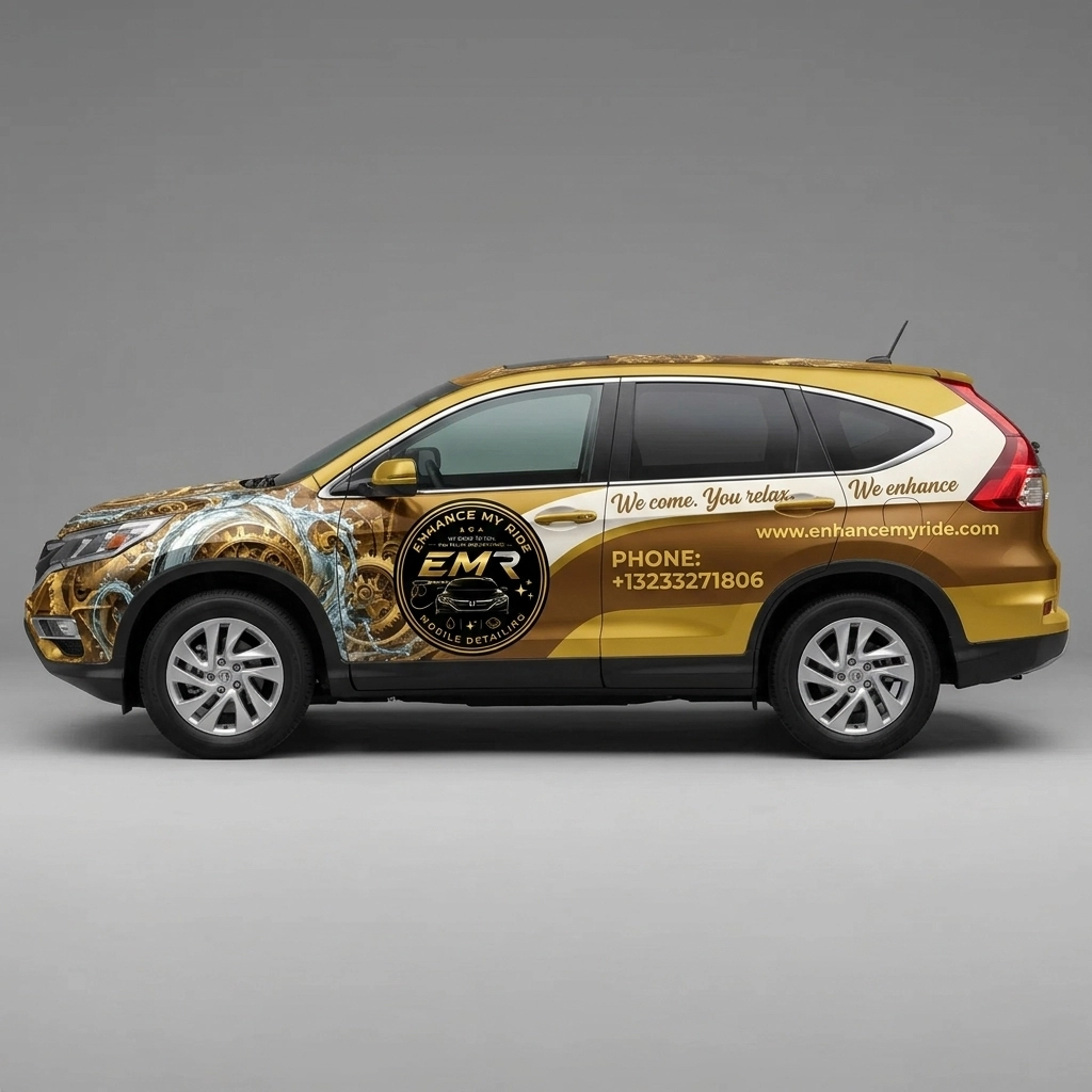 2015 Honda CR-V LX wrap concept