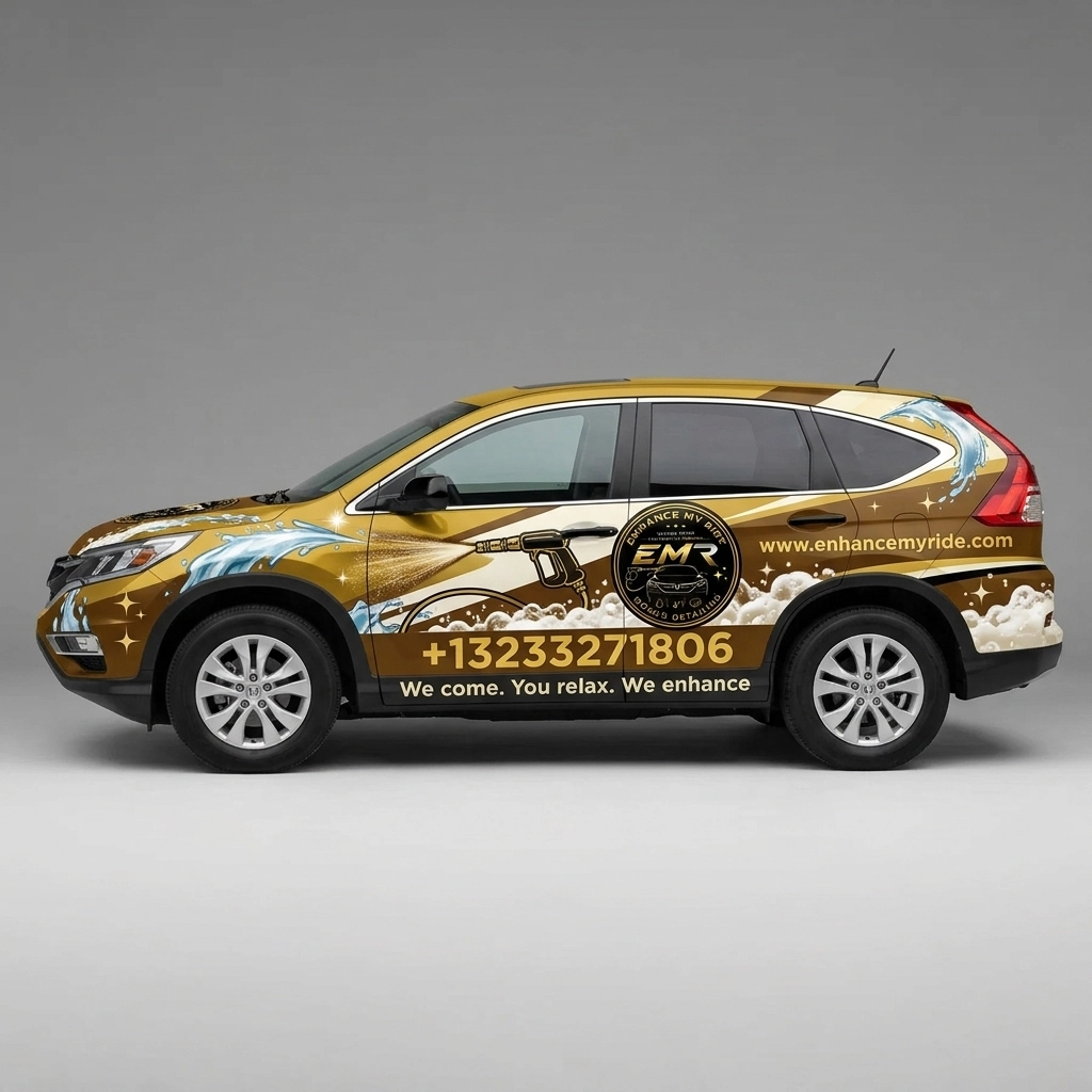 2015 Honda CR-V LX wrap concept