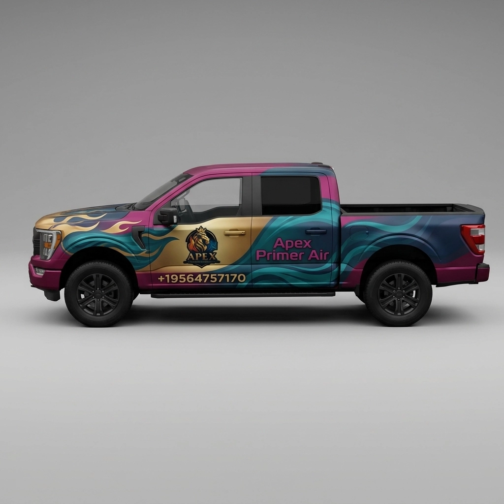 2023 Ford F-150 XLT wrap concept