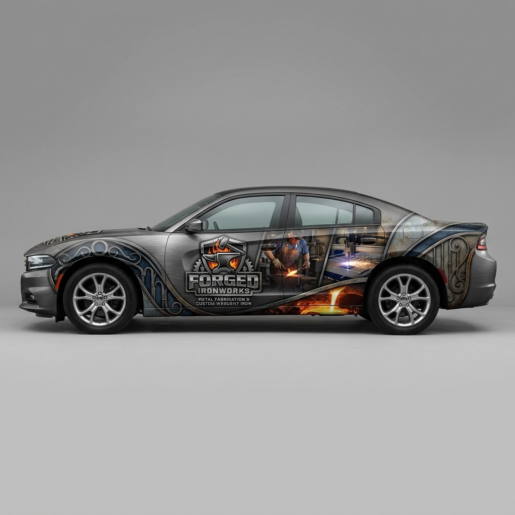 2017 Dodge Charger SXT wrap concept