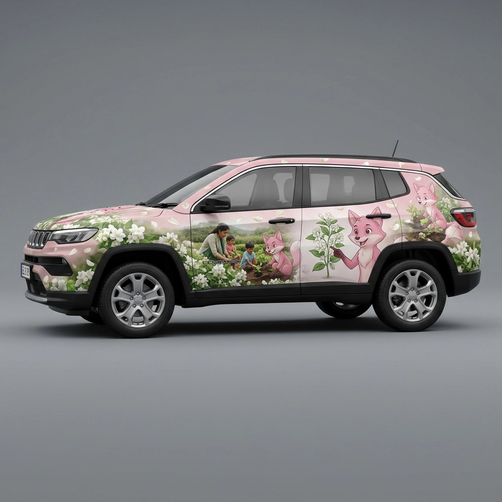 2023 Jeep Compass Limited wrap concept