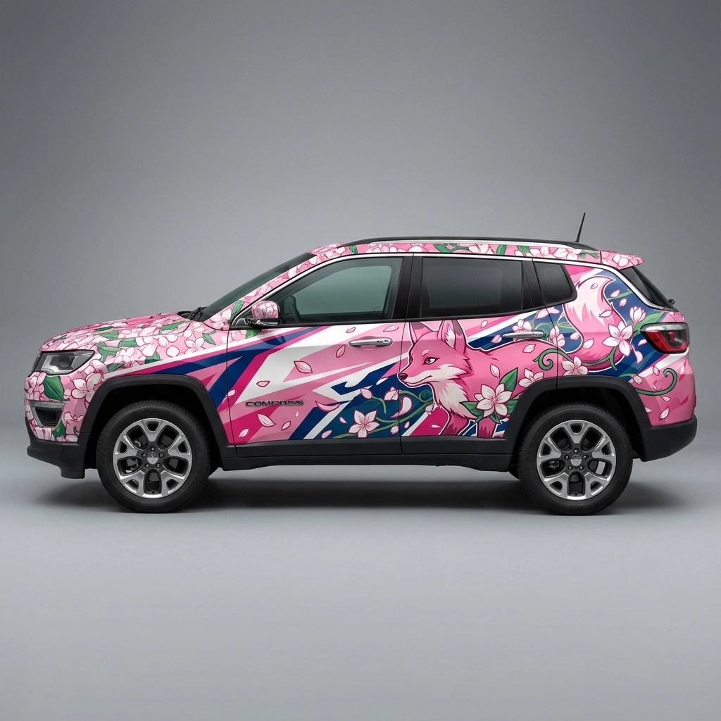 2023 Jeep Compass Limited wrap concept