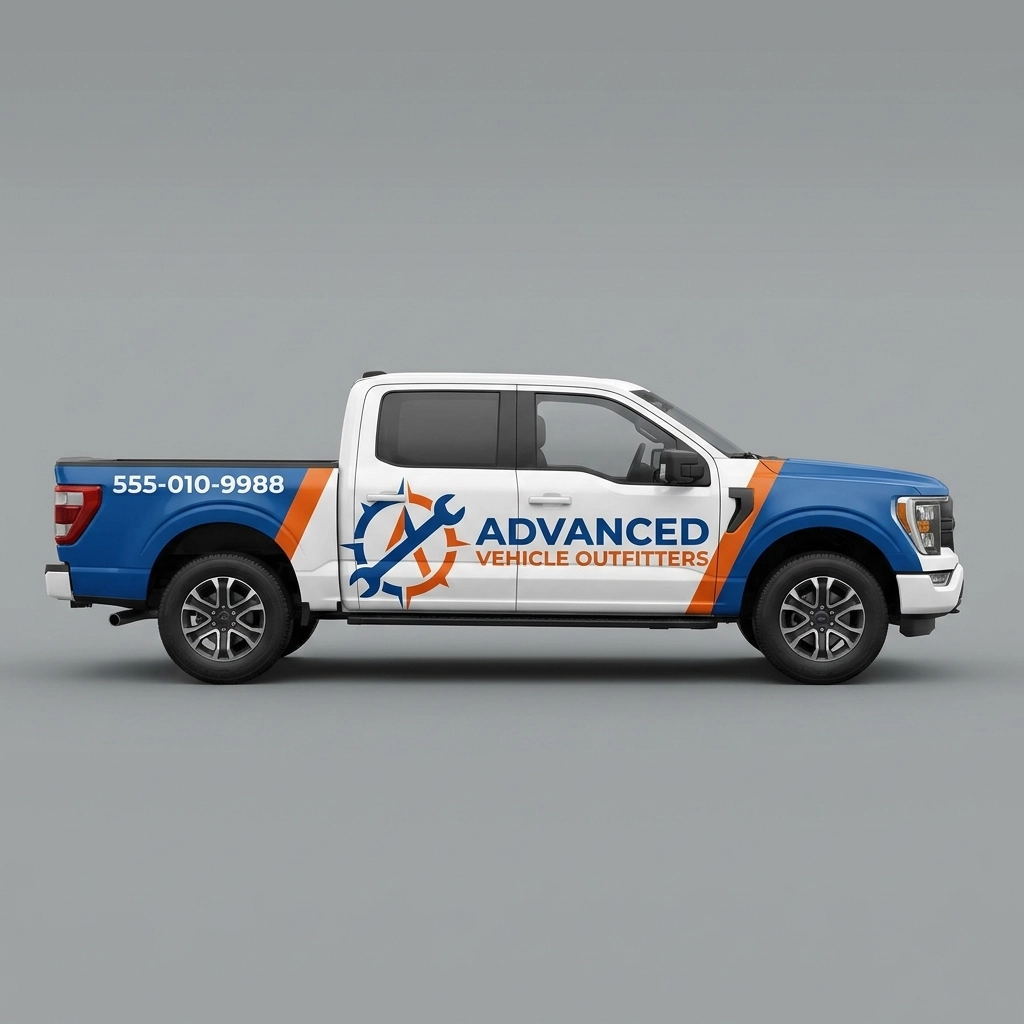 2024 Ford F-150 XL wrap concept
