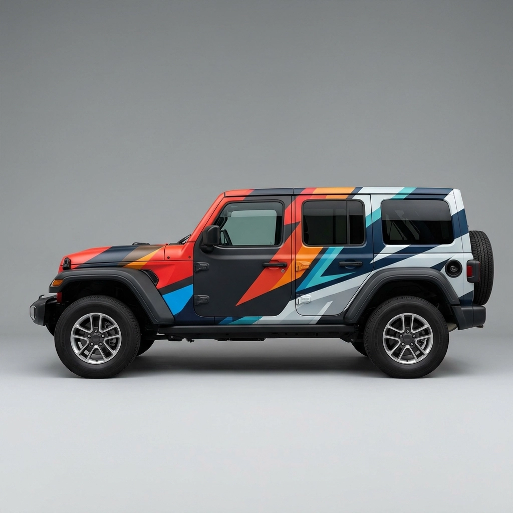 2024 Jeep Wrangler Unlimited Sahara wrap concept