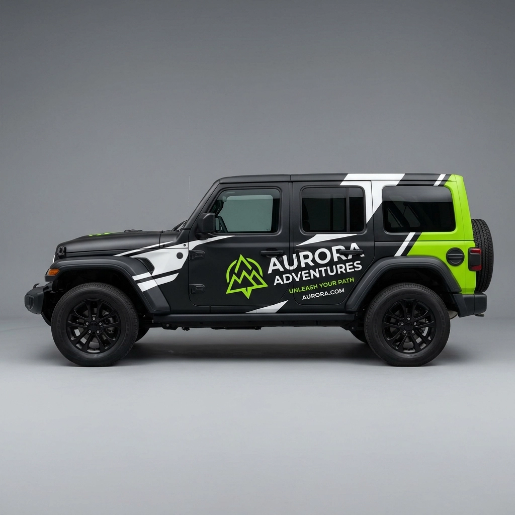 2024 Jeep Wrangler Unlimited Sahara wrap concept
