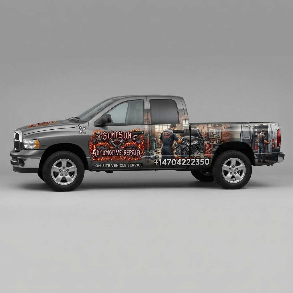 2002 Dodge Ram 1500 ST wrap concept