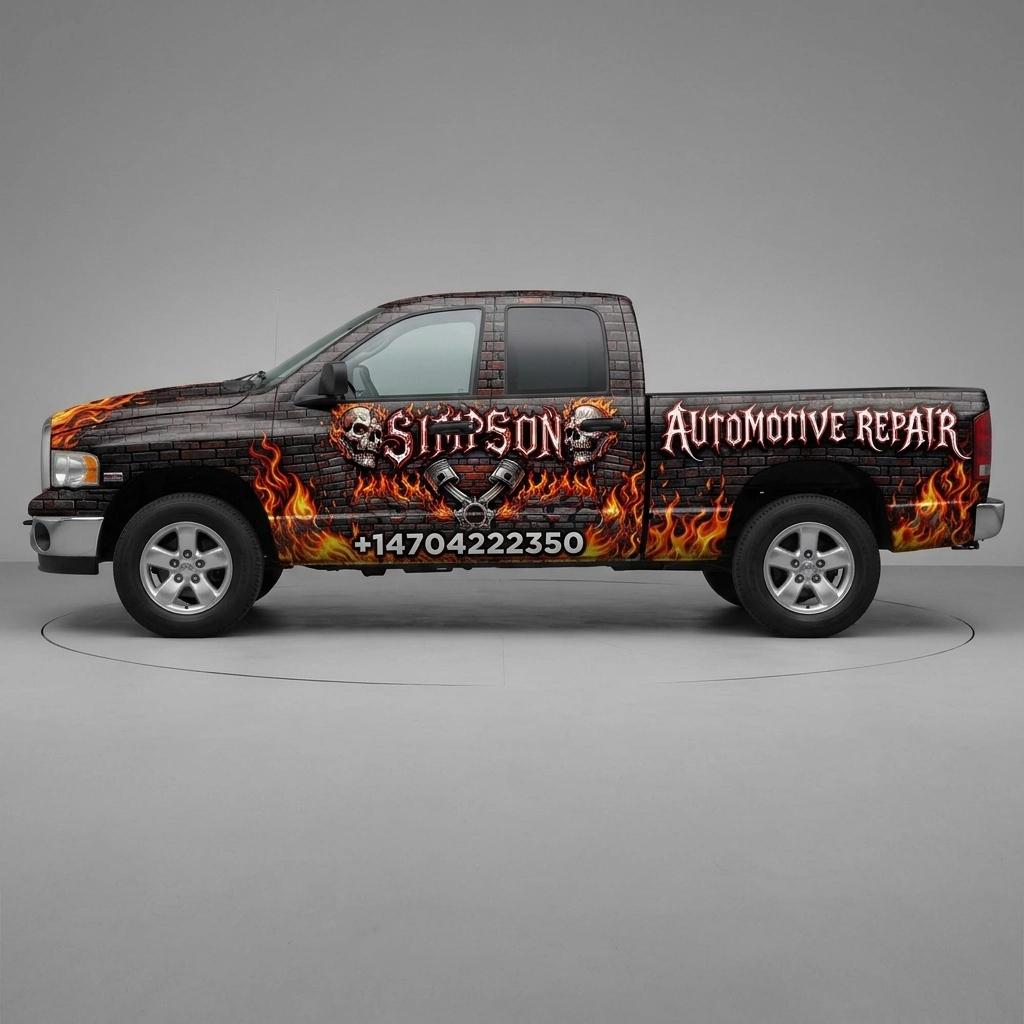 2002 Dodge Ram 1500 ST wrap concept