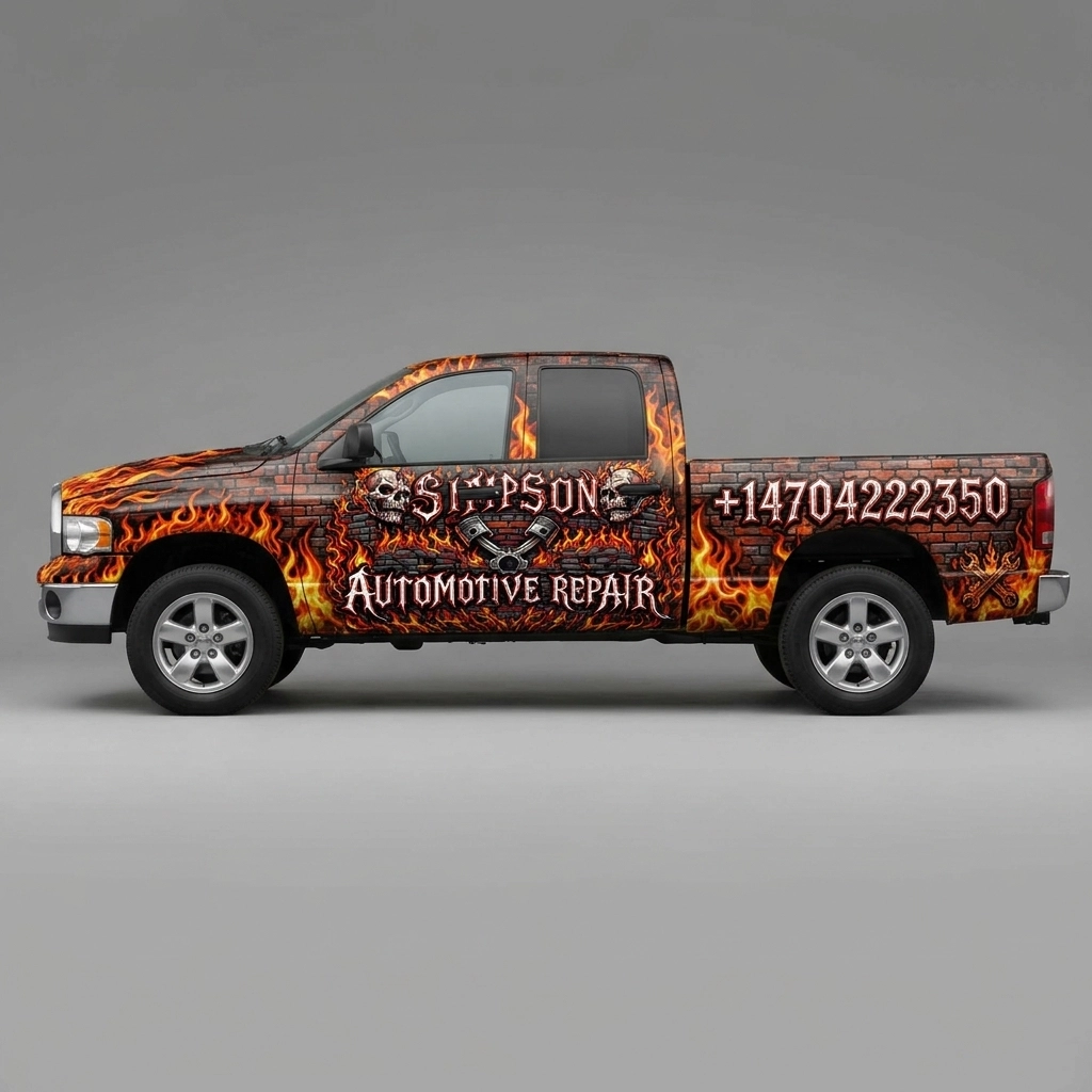 2002 Dodge Ram 1500 ST wrap concept