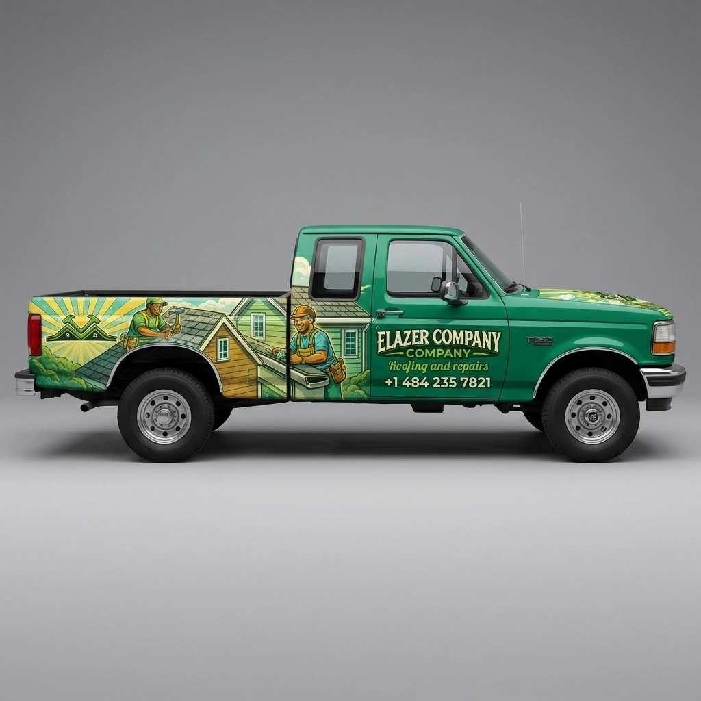1994 Ford F-250 XL wrap concept