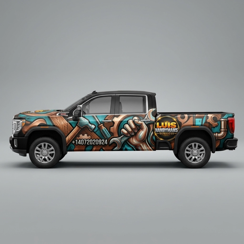2021 GMC Sierra 2500 HD Denali wrap concept
