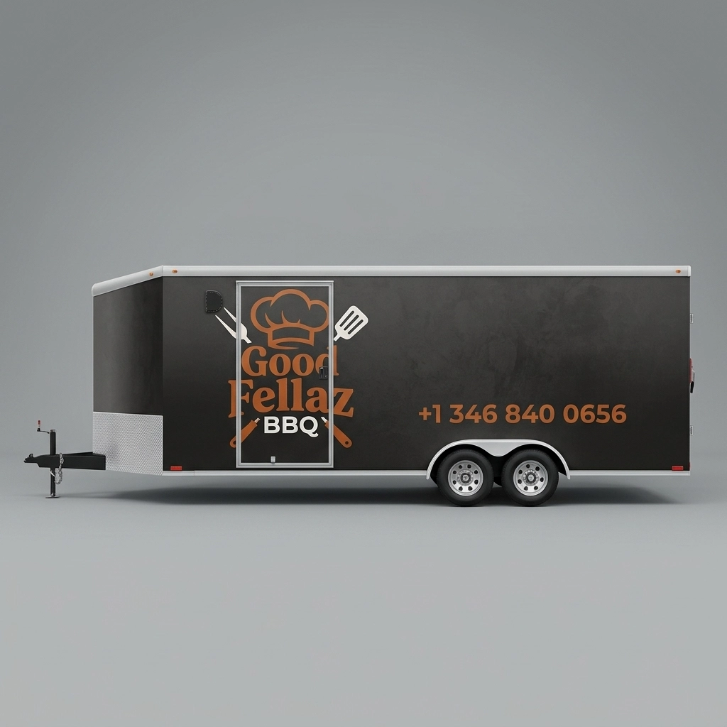 V-Nose Trailer wrap concept