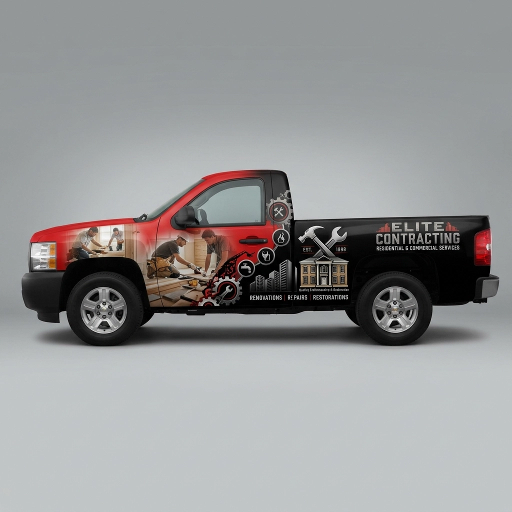 2012 Chevrolet Silverado 1500 WT wrap concept
