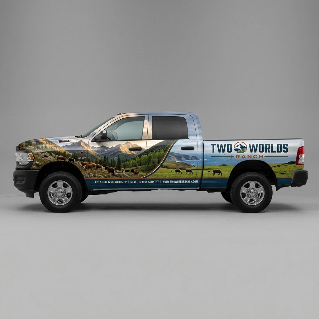 2019 Ram 2500 Big Horn wrap concept