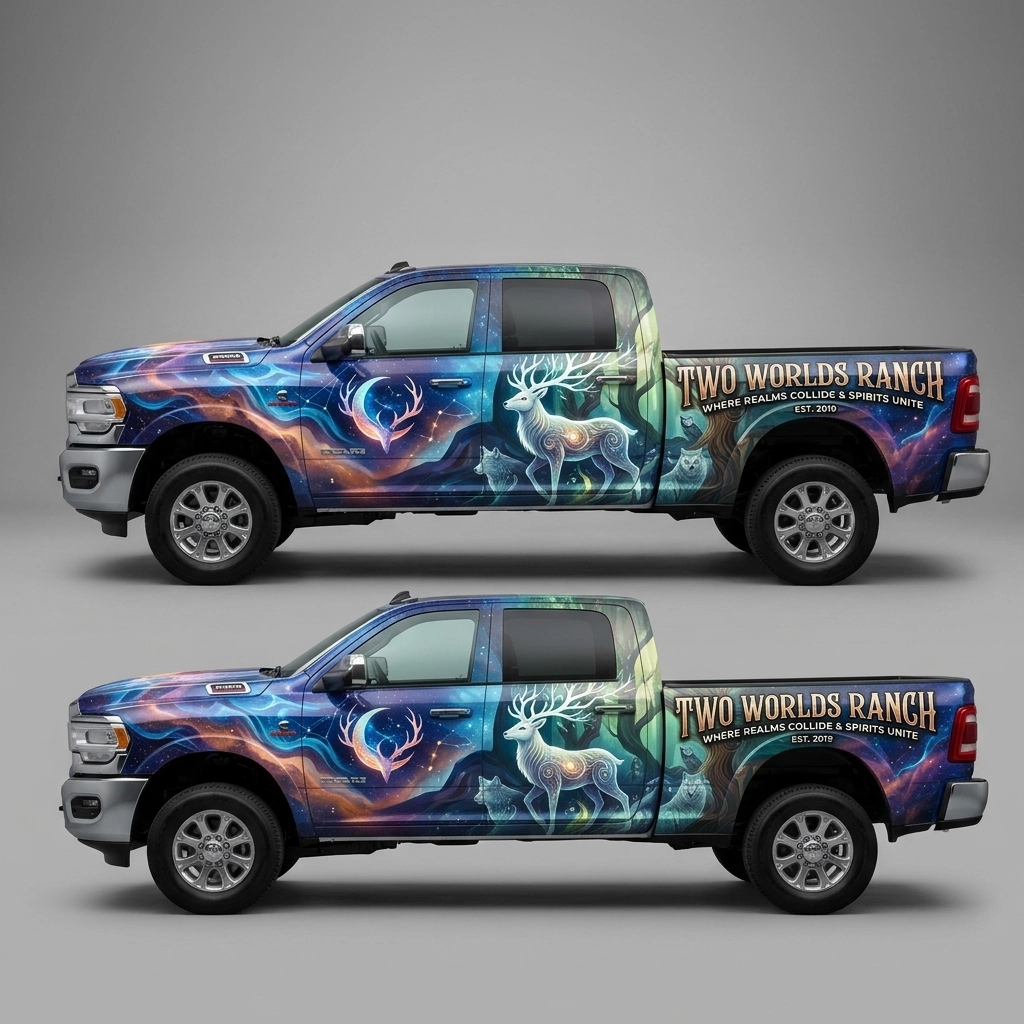 2019 Ram 2500 Big Horn wrap concept