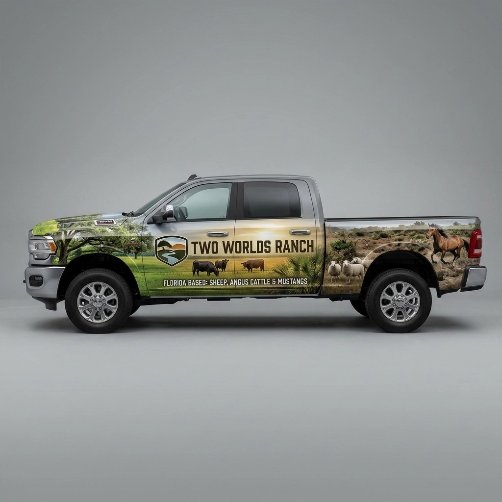 2019 Ram 2500 Big Horn wrap concept
