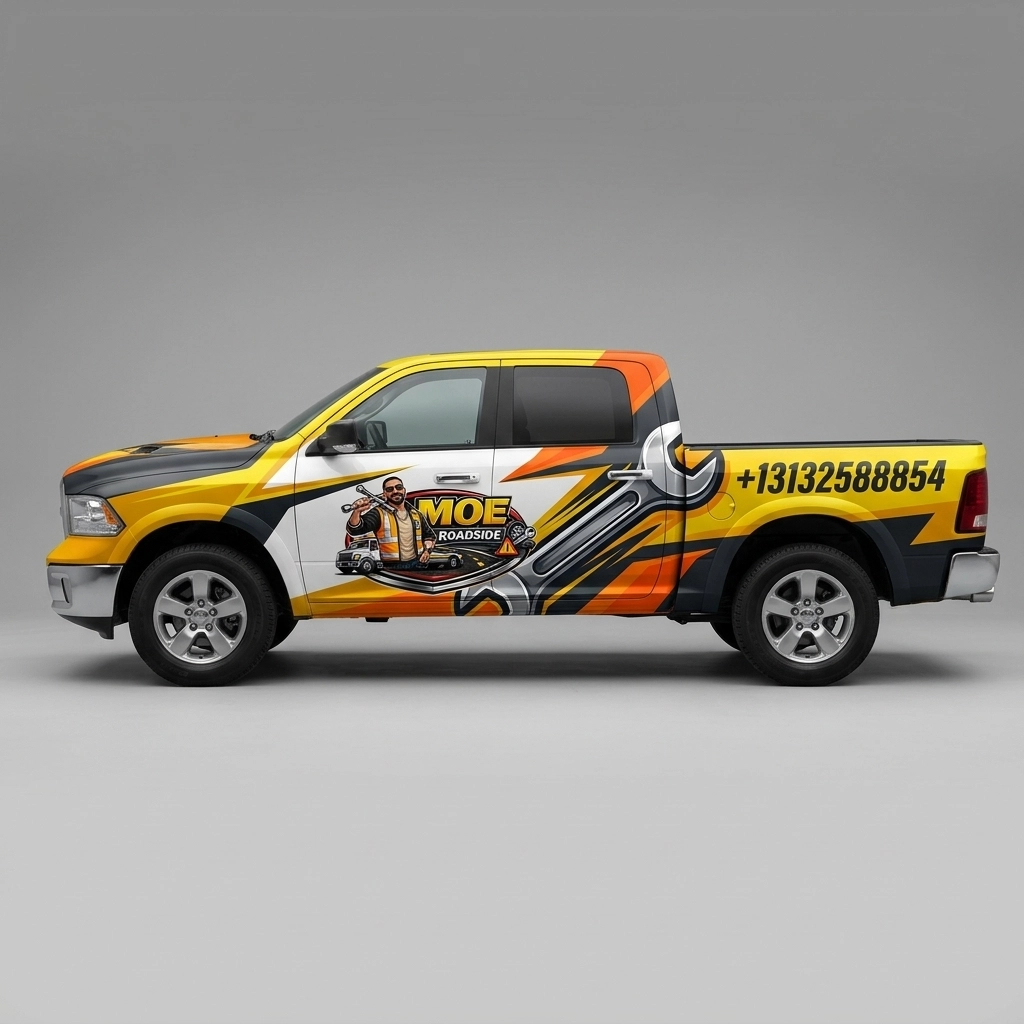 2016 Ram 1500 SLT wrap concept