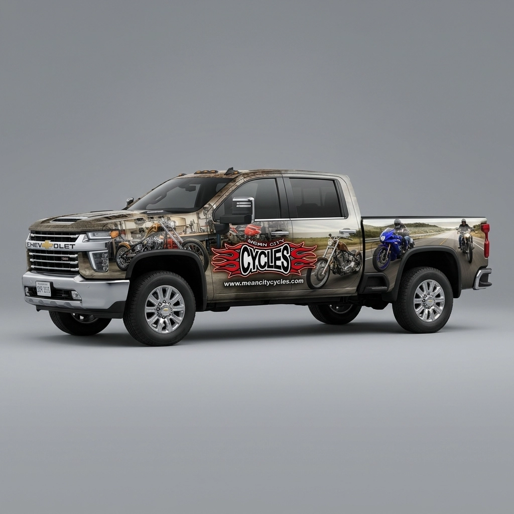 2025 Chevrolet Silverado 3500 HD LT wrap concept