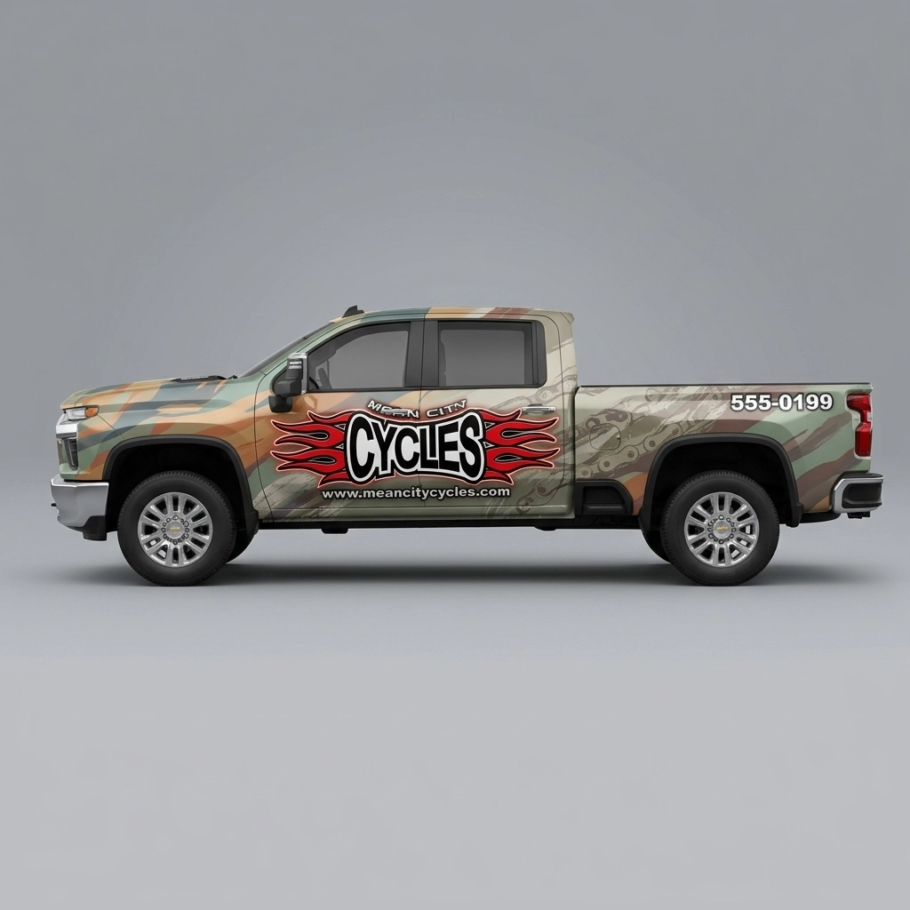 2025 Chevrolet Silverado 3500 HD LT wrap concept