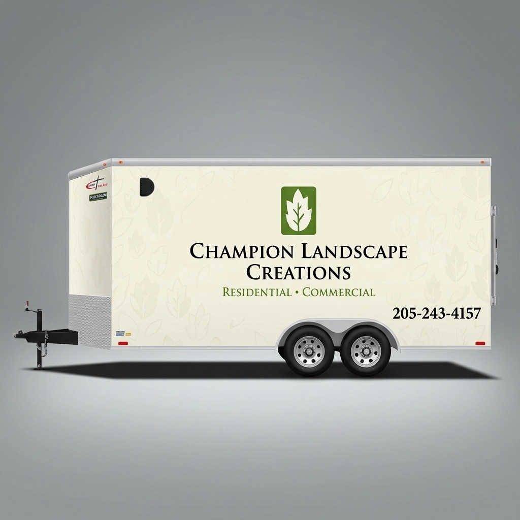 V-Nose Trailer wrap concept