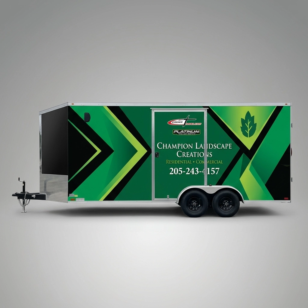 V-Nose Trailer wrap concept