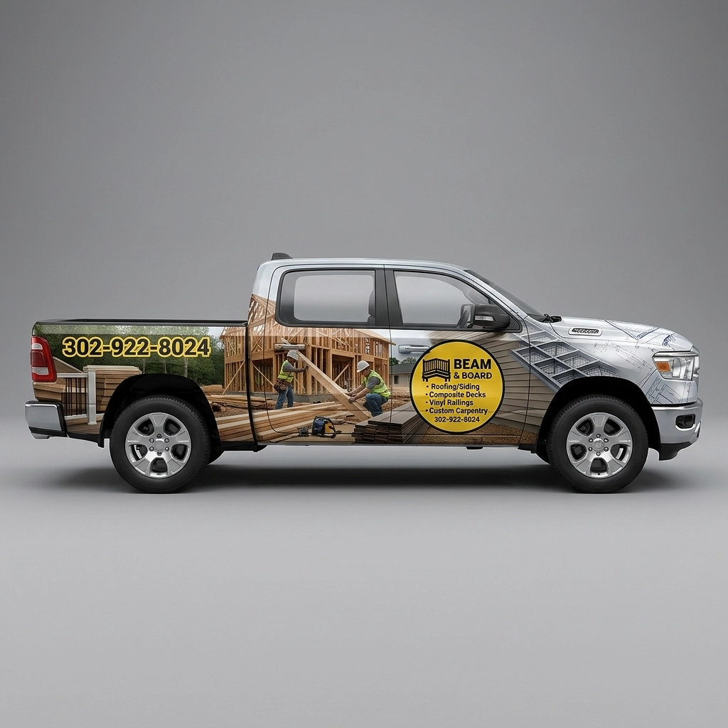 2020 Ram 1500 Big Horn wrap concept