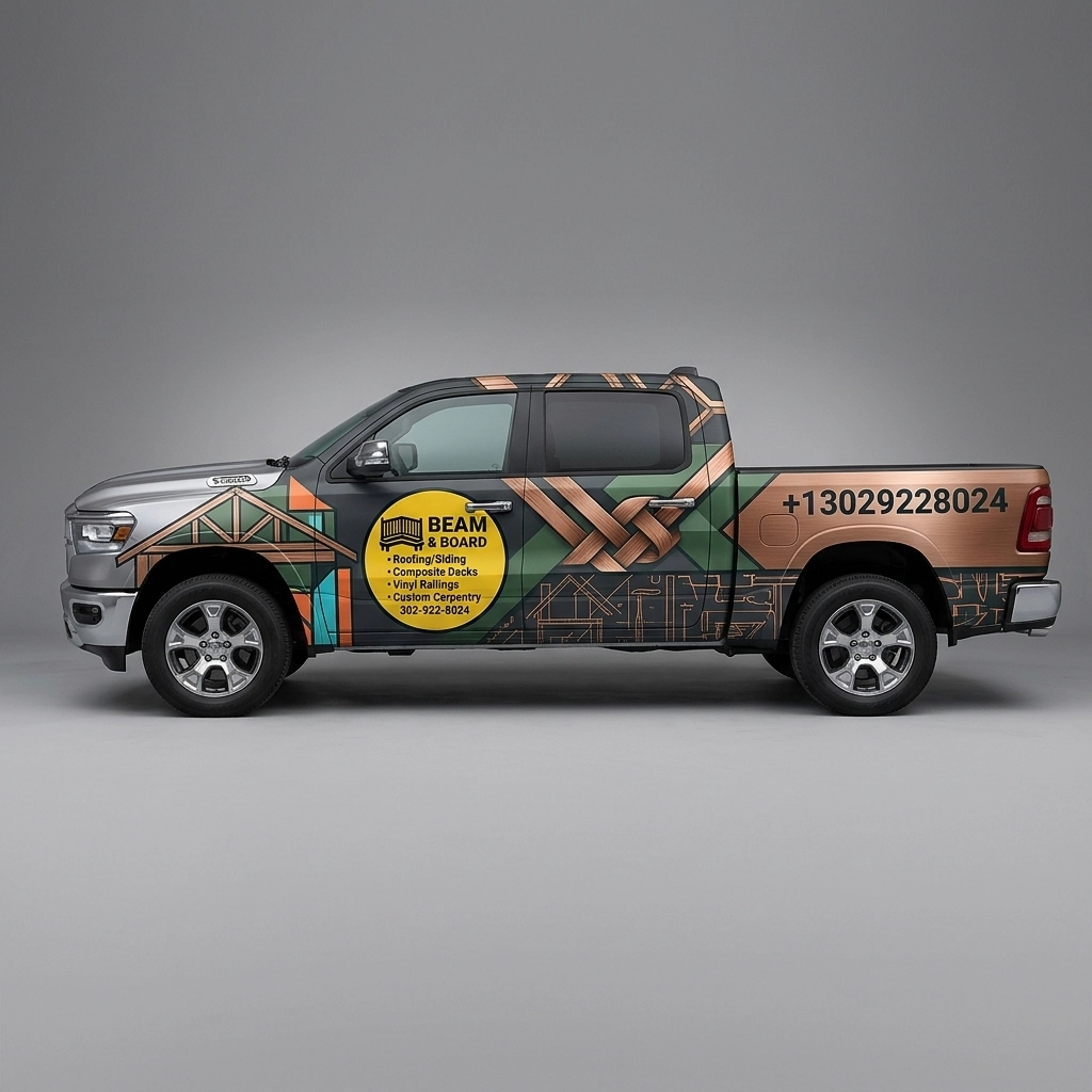 2020 Ram 1500 Big Horn wrap concept