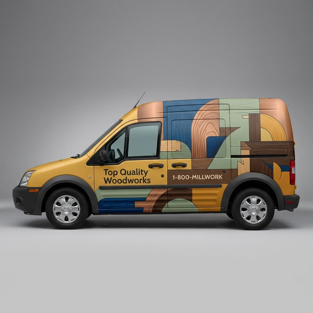 2010 Ford Transit Connect XLT wrap concept