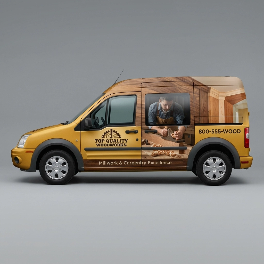 2010 Ford Transit Connect XLT wrap concept