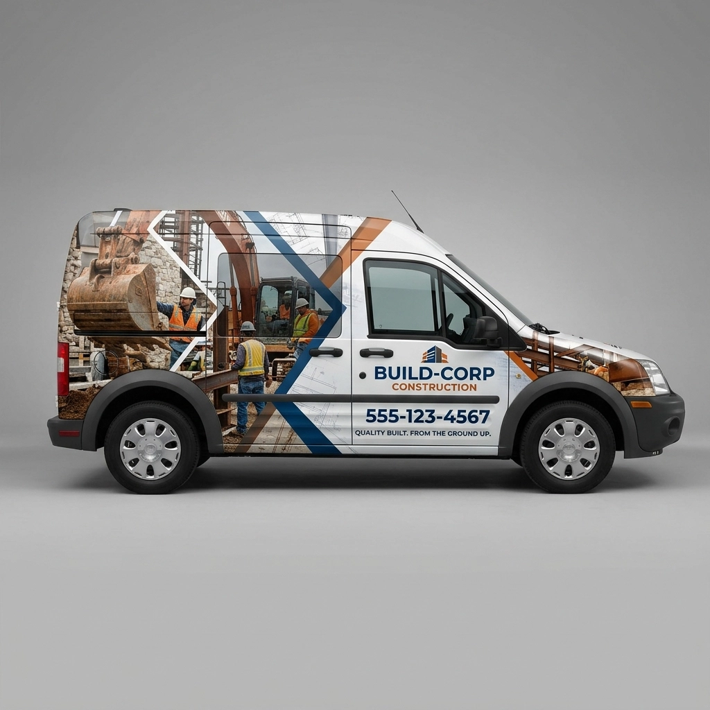 2010 Ford Transit Connect XLT wrap concept